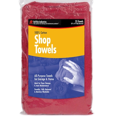 Buffalo Industries 25-Pk  Towels Bag 62013C